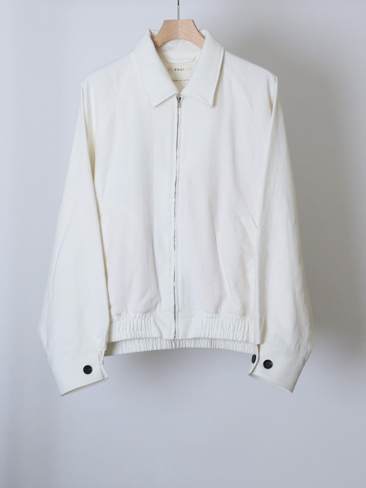 COTTON SILK RAGLAN BLOUSON