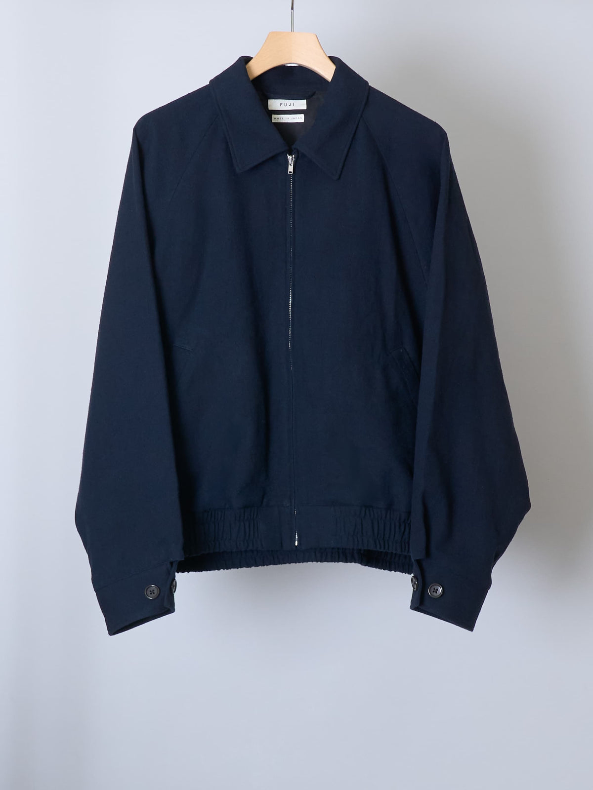 COTTON SILK RAGLAN BLOUSON