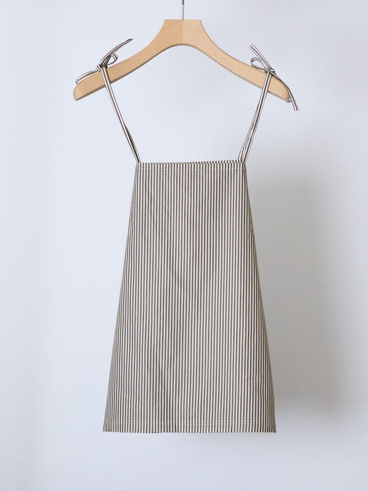 COTTON STRIPE CAMISOLE