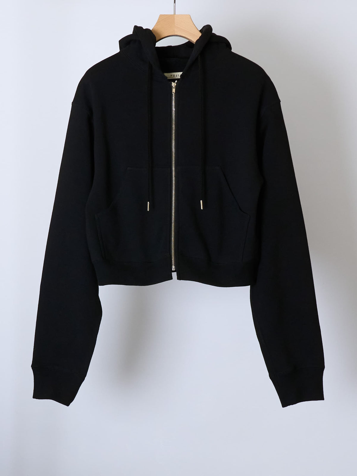 COTTON ZIP UP HOODIE