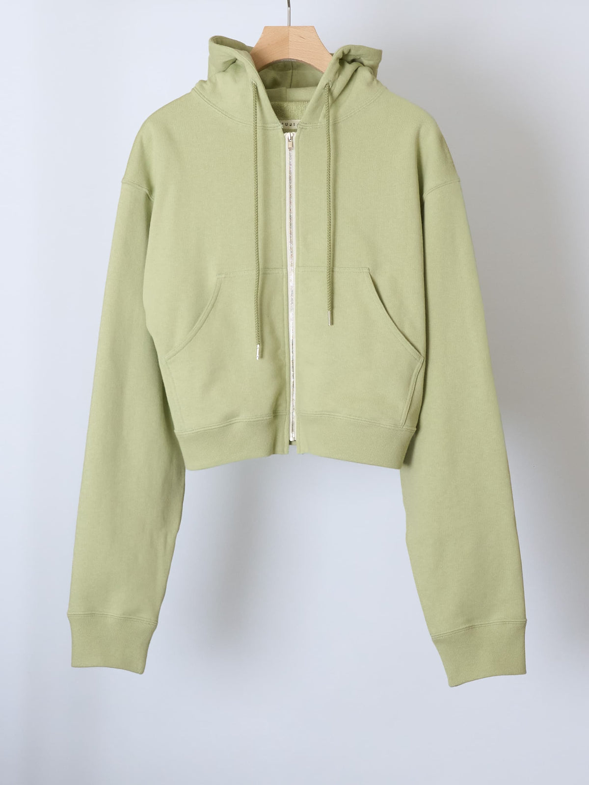 COTTON ZIP UP HOODIE