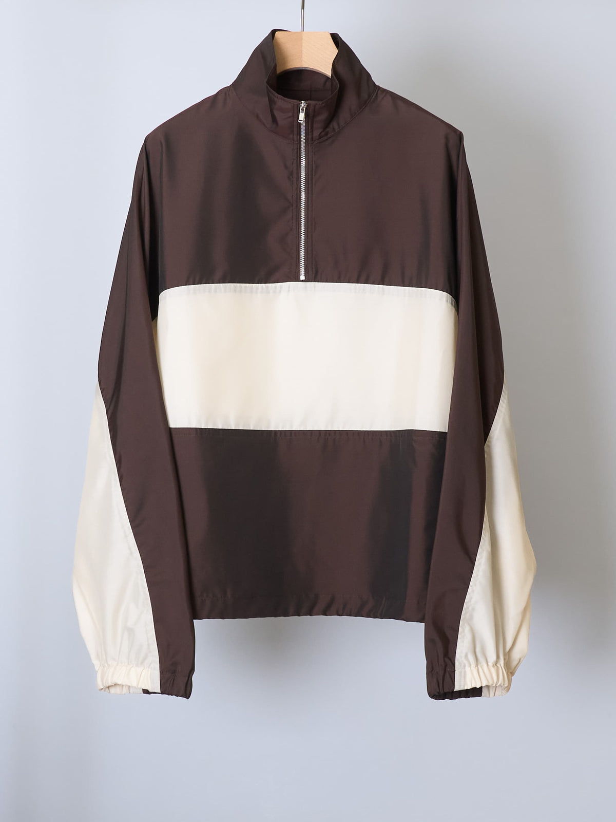 HALF ZIP STANDCOLLAR LIGHT PARKA