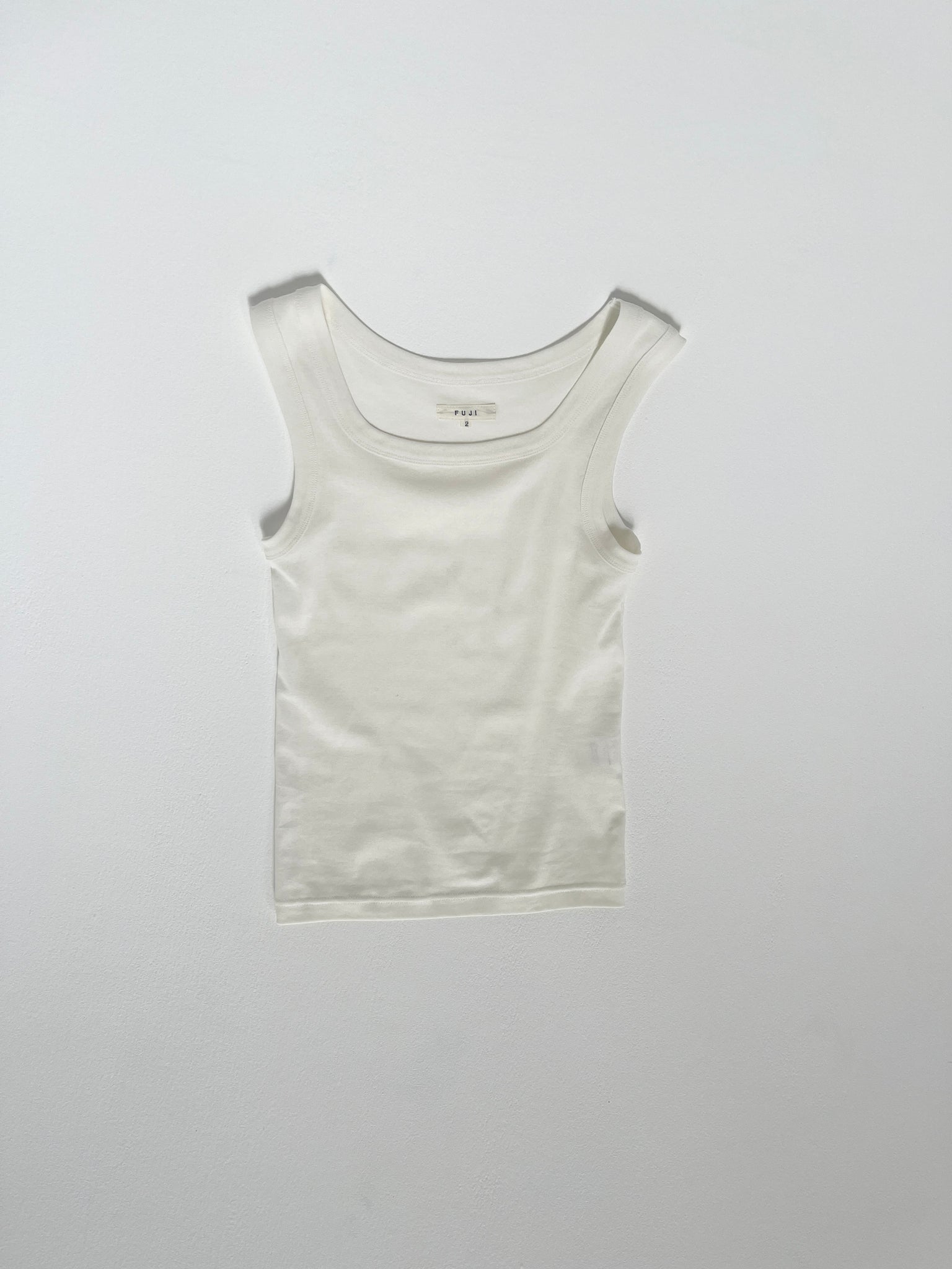 COTTON SQUARE TANK TOP