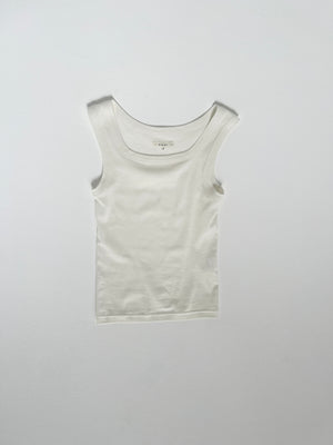 COTTON SQUARE TANK TOP