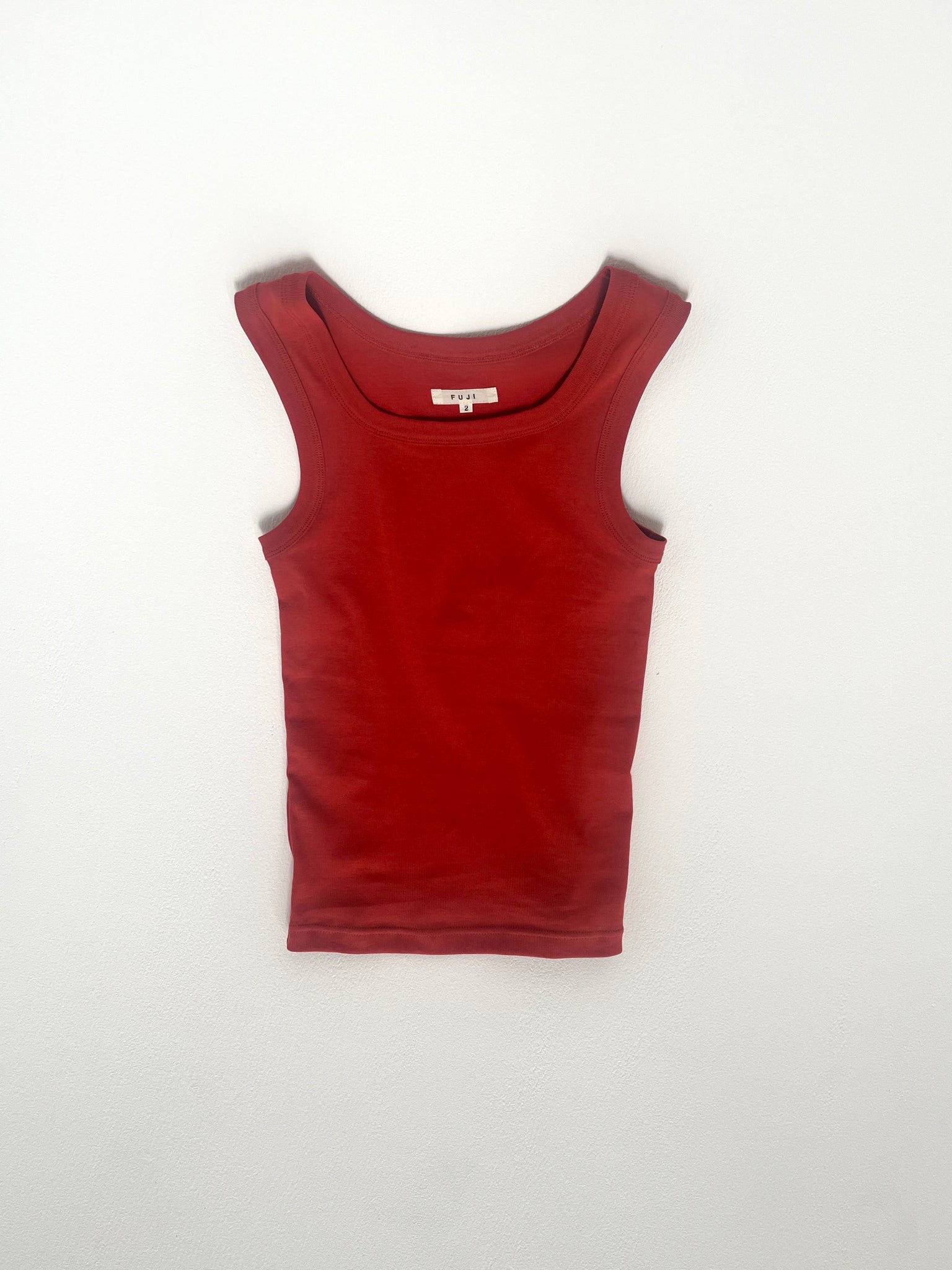 COTTON SQUARE TANK TOP