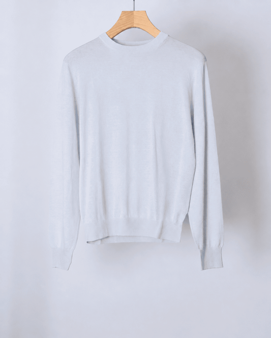 SILK CREW NECK KNIT