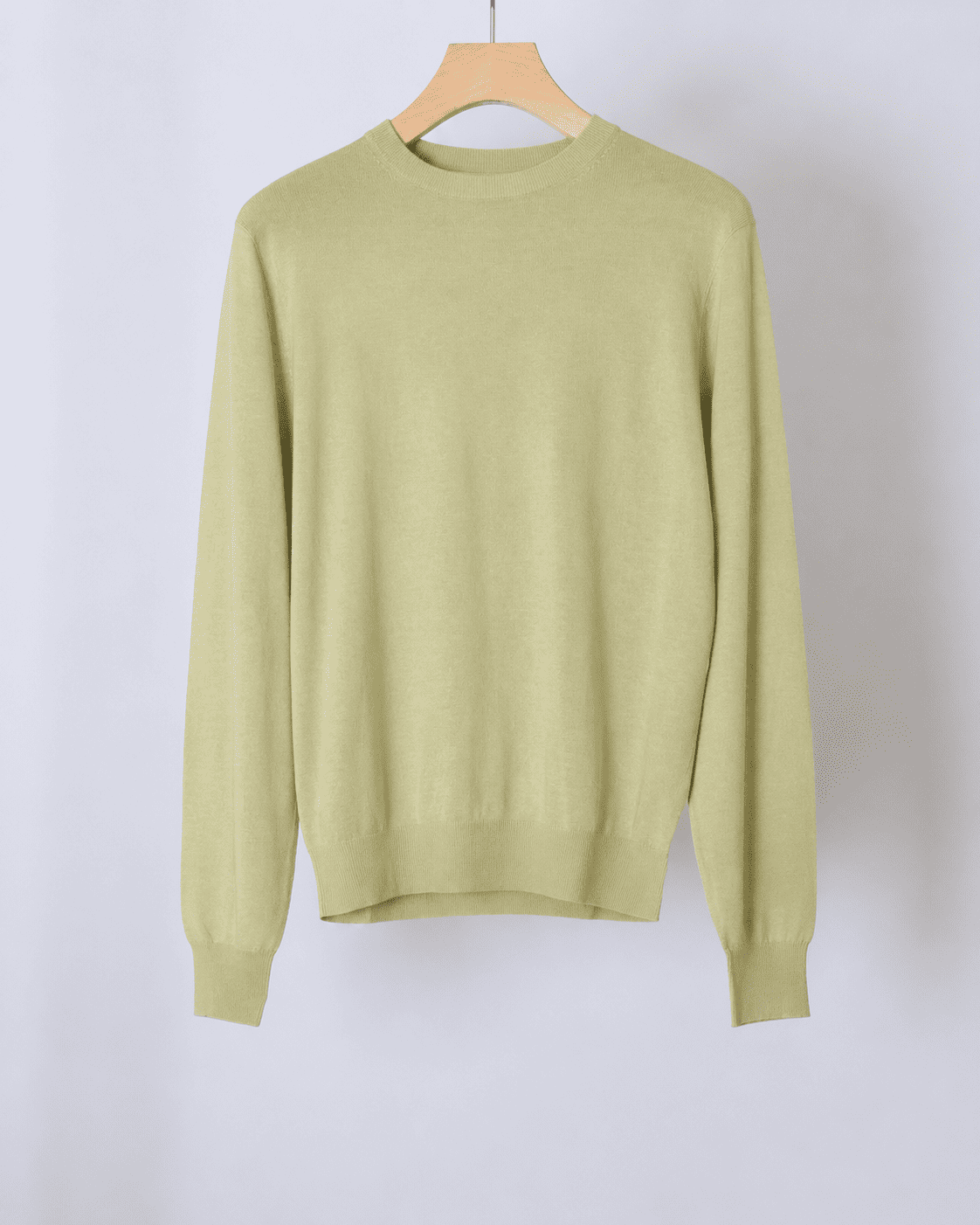 SILK CREW NECK KNIT