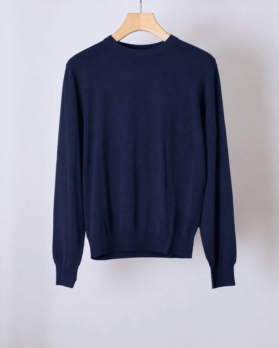 SILK CREW NECK KNIT