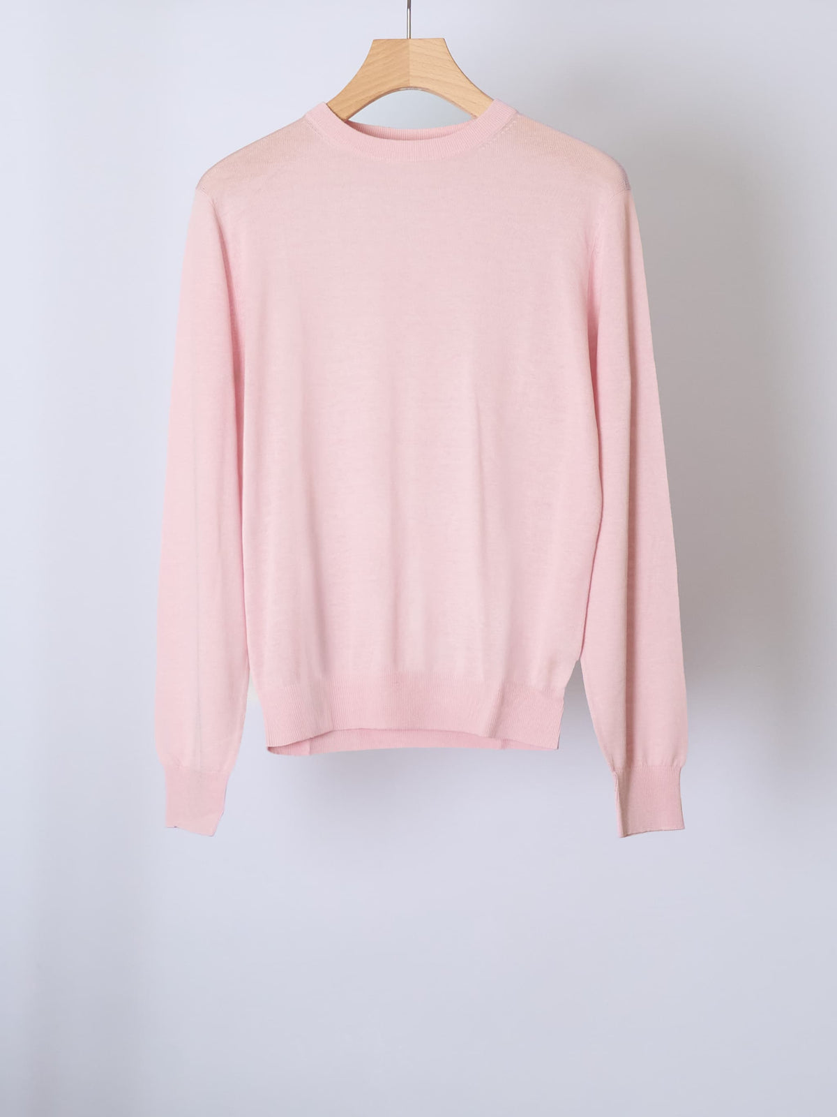 SILK CREW NECK KNIT