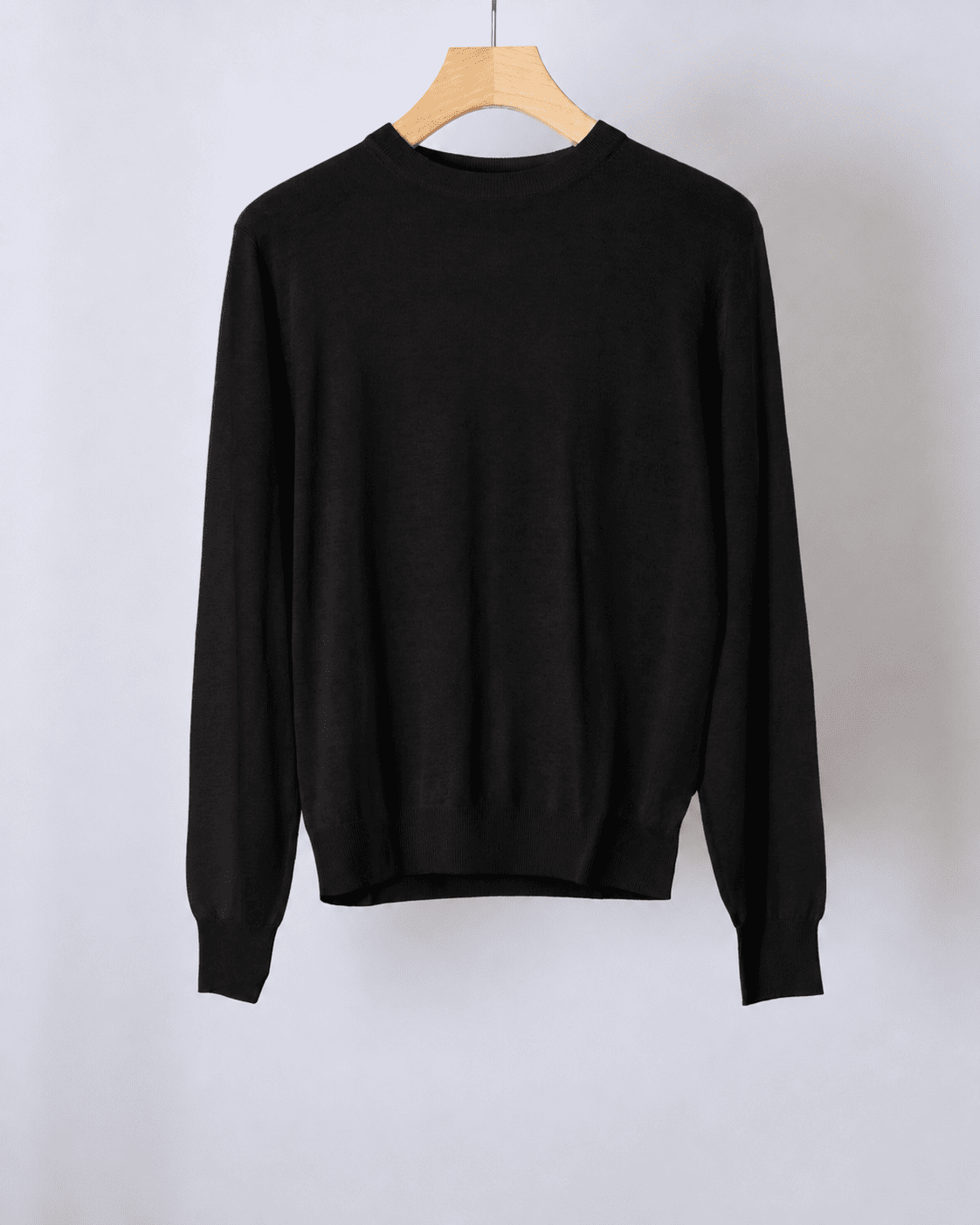 SILK CREW NECK KNIT