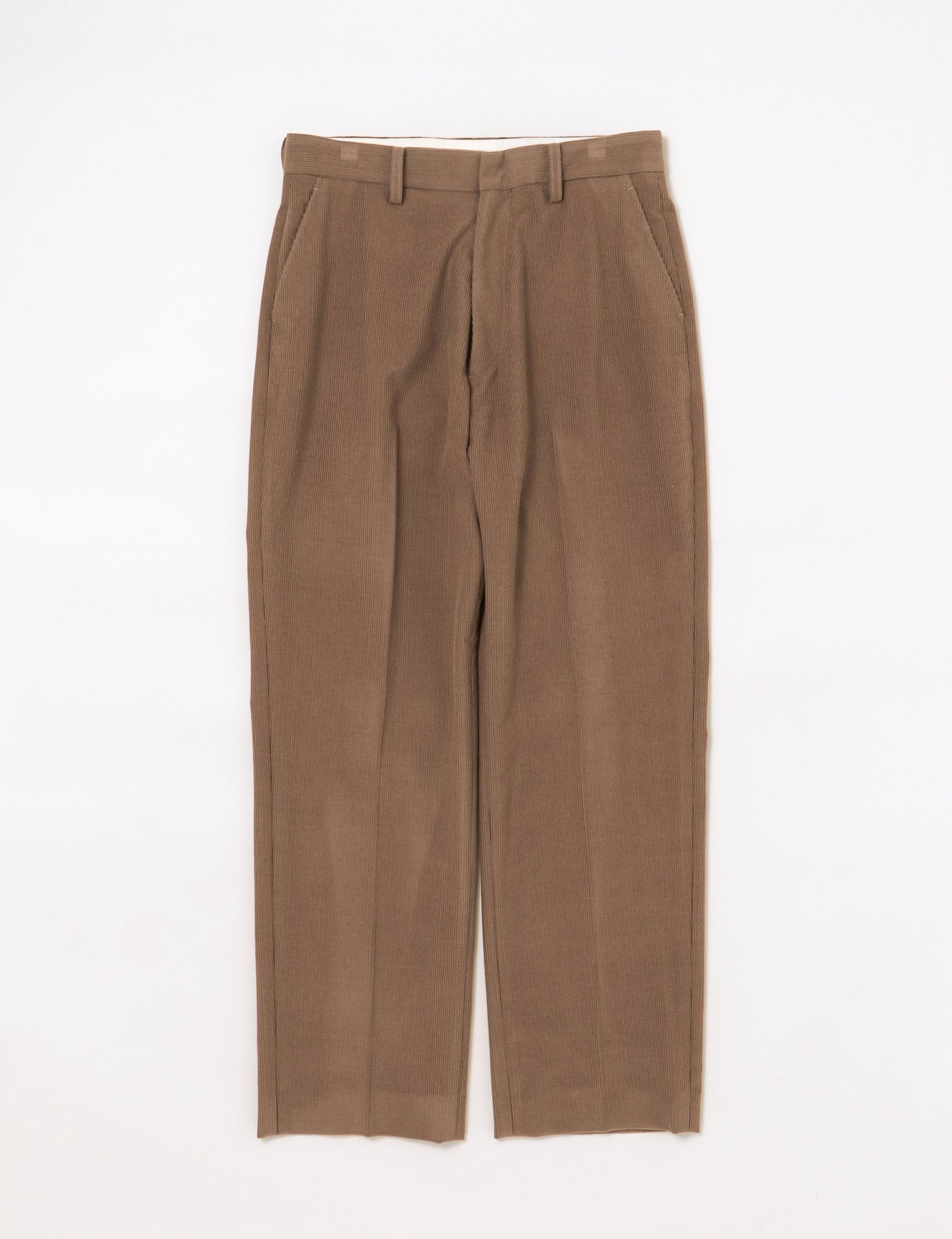 WOOL CASHMERE CORDUROY SLACKS