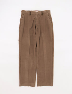 WOOL CASHMERE CORDUROY SLACKS