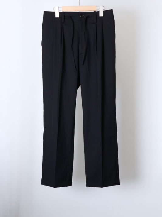 WOOL BELTLESS PANTS -femme-